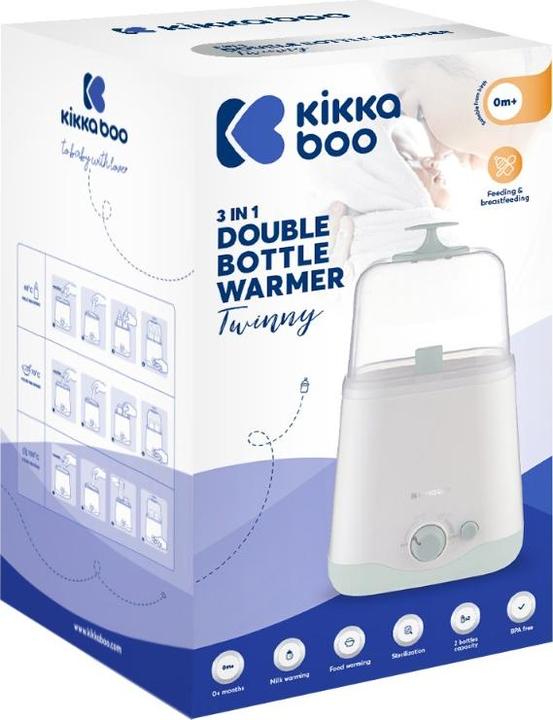 Produktbild Kikkaboo Doppelflaschenwärmer 3in1 Twinny