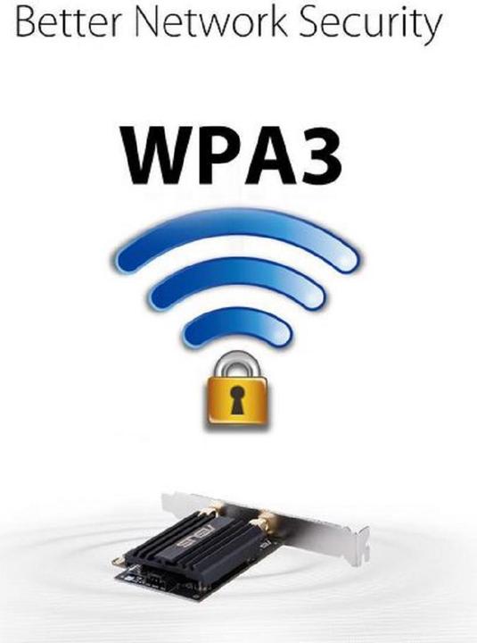 Image du produit ASUS PCE-AX58BT Adaptateur WiFi AX3000 WiFi 6 (Mini PCI Express)