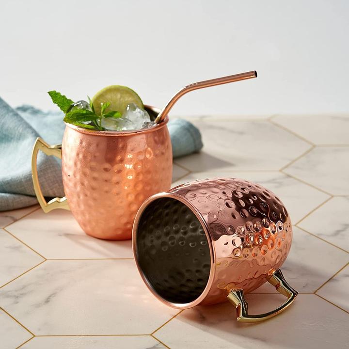 Actual product image Oak & Steel Moscow Mule (5 dl, 4 x, Moscow Mule mug)