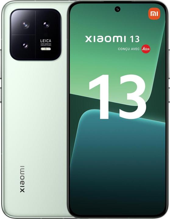 Xiaomi 13 (256 GB, Flora Groen, 6.36", Dubbele SIM, 50 Mpx, 5G)