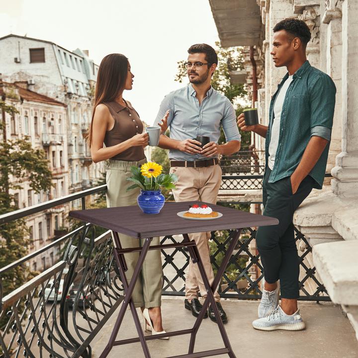 Actual product image Relaxdays garden table (62 cm)