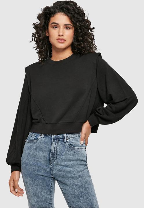 Image du produit Urban Classics Ladies Padded Shoulder Modal Terry Crewneck (4XL)