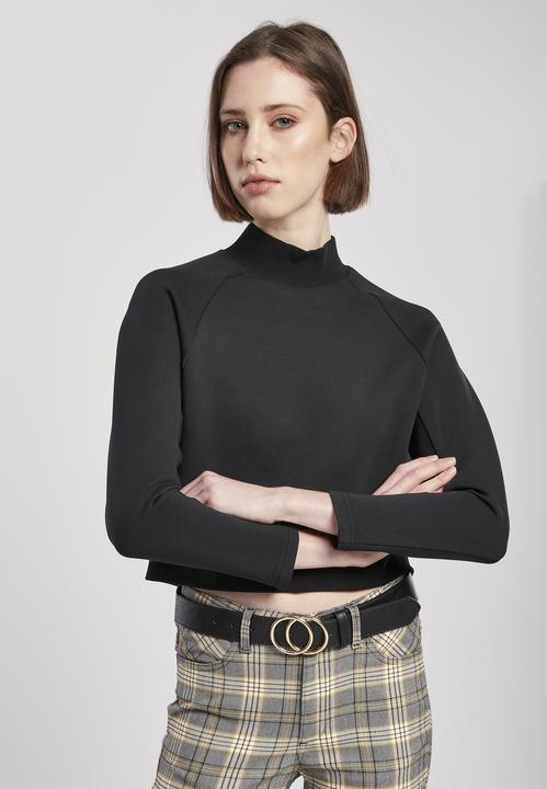Immagine prodotto Urban Classics Girocollo corto Interlock da donna (XS)