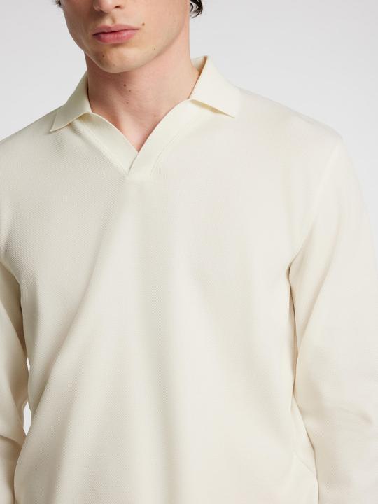 Image du produit Selected Homme Strick Langarm-Poloshirt (L)