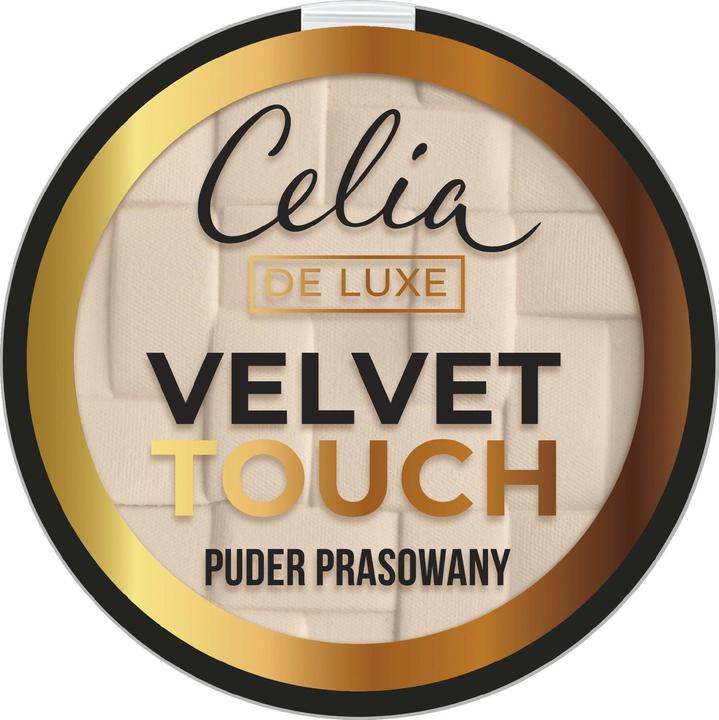 Actual product image Celia Powder prasowany VELVET TOUCH 101 & (Transparent beige)