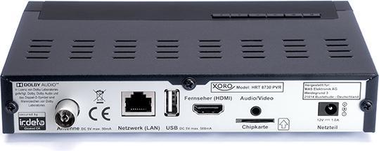 Image du produit Xoro HRT 8730 FHD Récepteur DVB-T/T2 (DVB-T, DVB-T2, DVB-C)