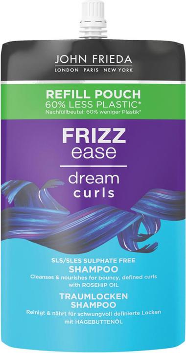 Actual product image John Frieda Frizz Ease Dream Curls Shampoo Refill (500 ml, Liquid shampoo)