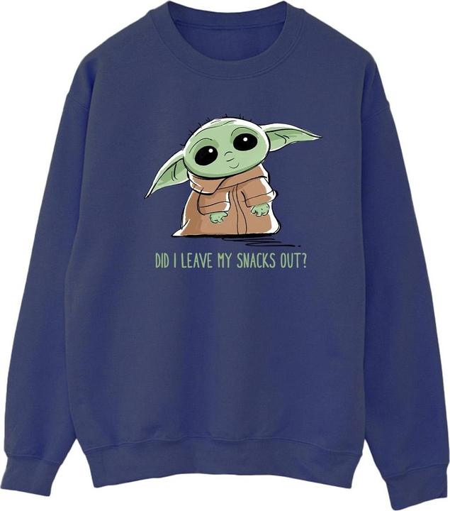 Produktbild Star Wars The Mandalorian Grogu Snacks Meme Sweatshirt (XXL)
