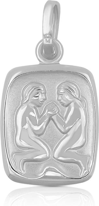 Muau Zwillinge (750/18K Weissgold)