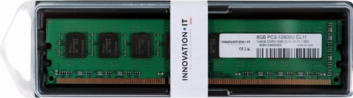 Produktbild Innovation IT Innovation PC 670433 8GB DDR3 1600MHz Speichermodul (1 x 8GB, 1600 MHz, DDR3-RAM, DIMM)