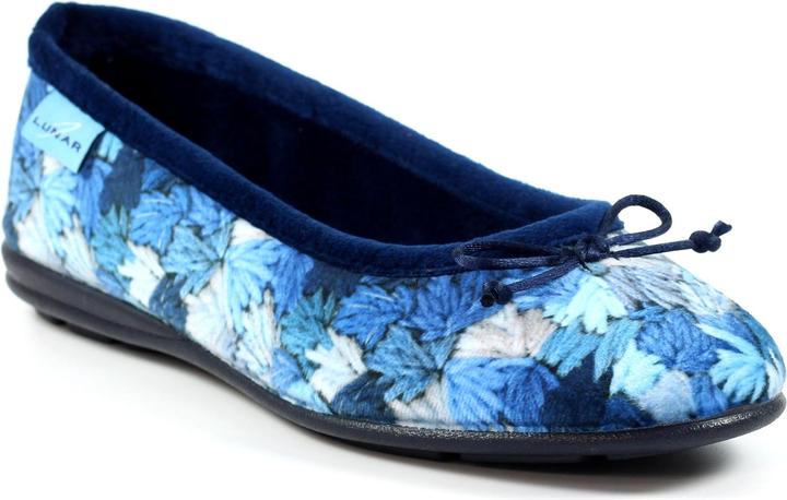 Actual product image Lunar Womens/Ladies Cancun Multi-Tone Slippers (39)