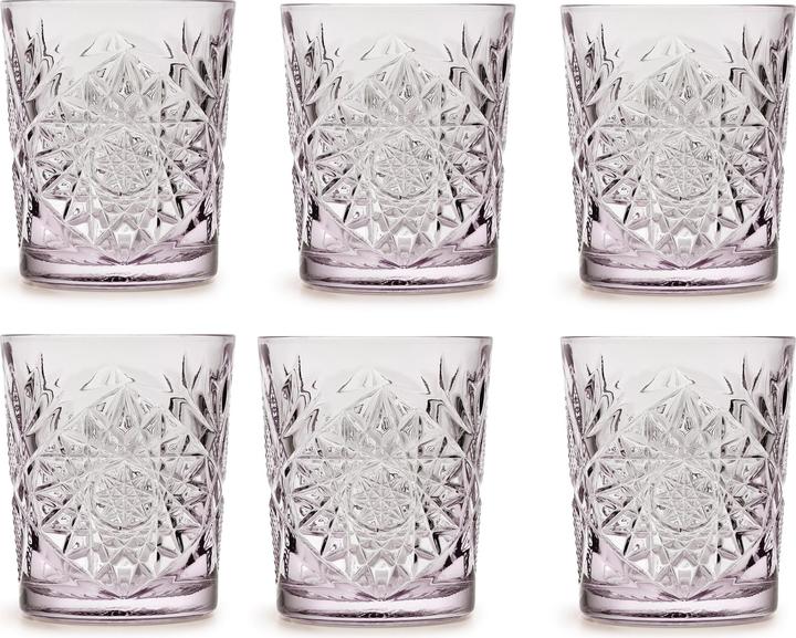 Libbey Gin glass Hobstar 350 ml, 6 pieces, lavender (3.50 dl, 6 x, Gin glasses)