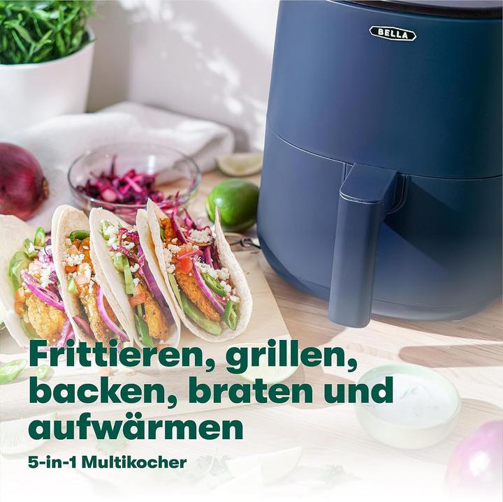 Actual product image Bella 5-in-1 Heissluftfritteuse mit Touchscreen