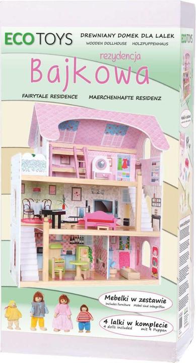 Produktbild EcoToys Märchenhaus mit Möbeln