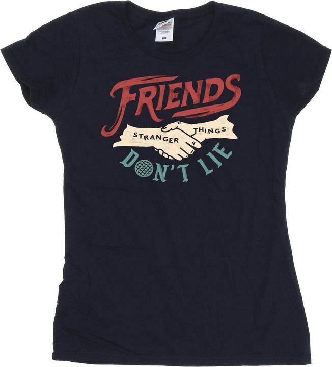 Netflix Stranger Things Friends Don't Lie Hands TShirt (L)