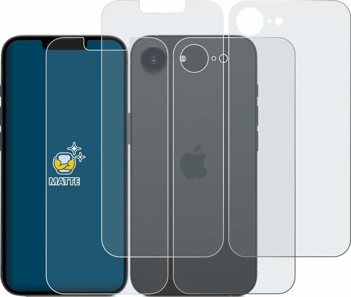Productafbeelding BROTECT Entspiegelungsfolie Displayschutz Displayschutzfolie Folie Matt (2 Stuk, Apple iPhone 16e)