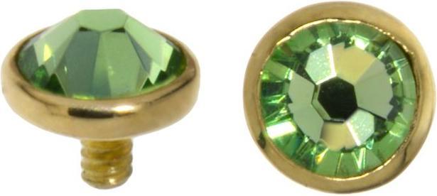 Goldfarbig, Vert