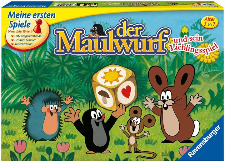 Actual product image Ravensburger The Mole and his favourite game (German)