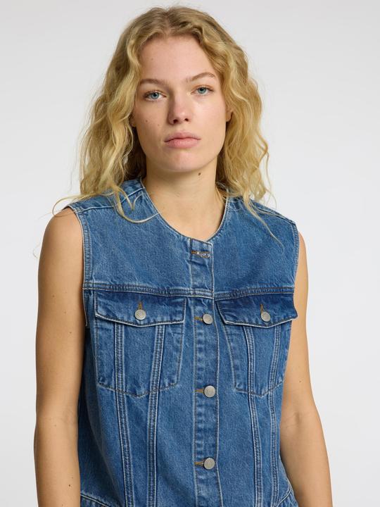 Actual product image Selected Femme Cropped Jeansweste (40)