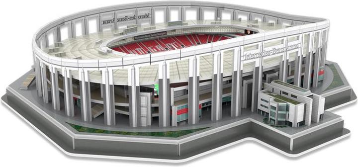 Immagine prodotto Nanostad VfB Stuttgart Stadium 3D Puzzle / VfB Stuttgart Mercedes-Benz Arena 3D Puzzle (117 pezzi)