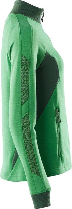 Produktbild Mascot Zip-Damensweatshirt Accelerate grasgrün/grün Gr. 2XL (XXL)