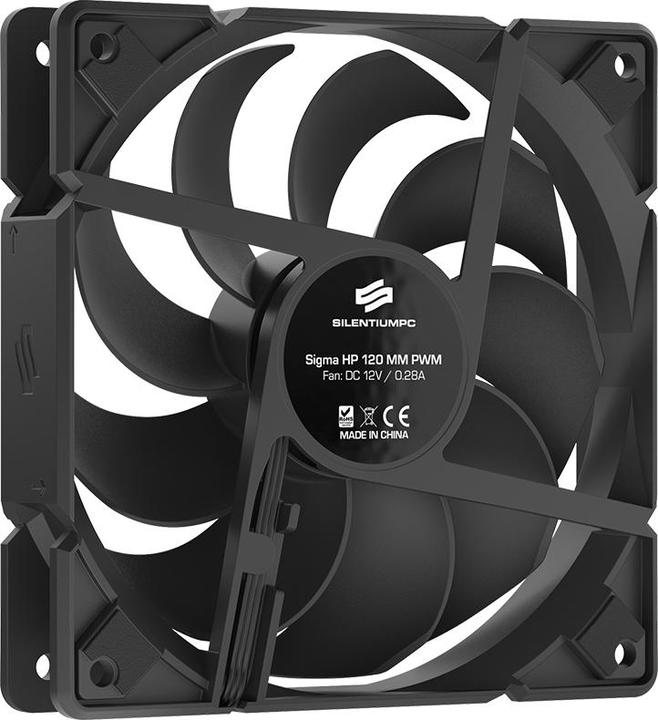 Produktbild Silentium PC Case acc Fan 12cm Sigma HP120 PWM (120 mm, 1 x)