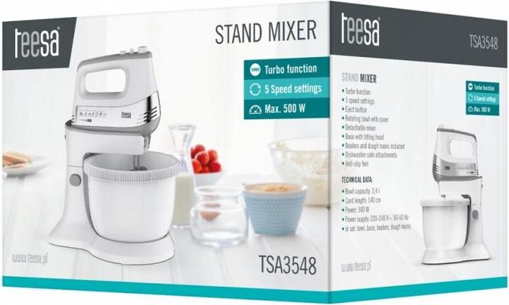 Actual product image Teesa Mikser ręczny Mikser ręczny z misą obrotową 500W (500 W)