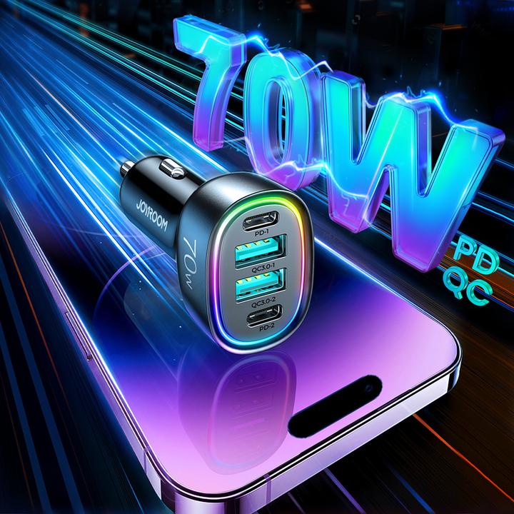 Produktbild Joyroom 4 Port Car Charger