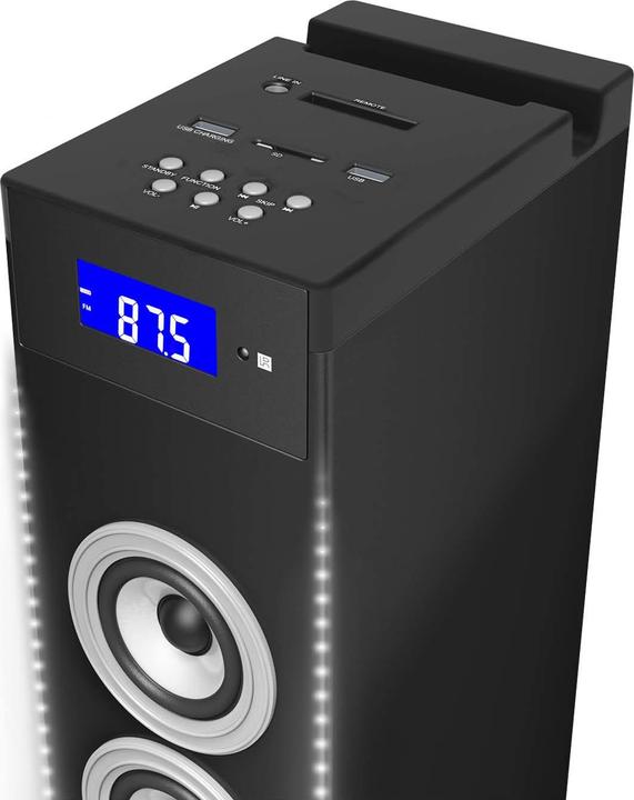 Produktbild Bigben DJ Light Turmlautsprecher (Stromversorgung über USB)