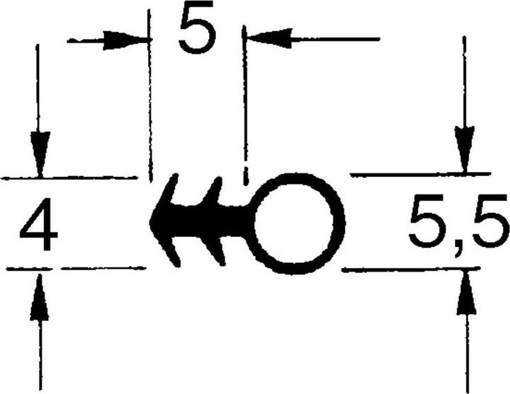 Produktbild Sipro Dichtungsprofile 119-8