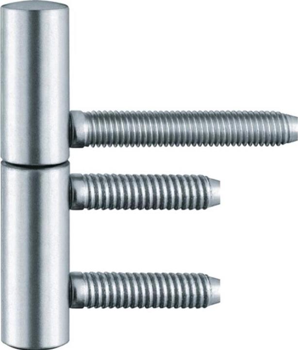 Productafbeelding Simonswerk Inboorscharnier BAKA B 1-15 2-delig vernikkeld 40 kg DIN links / rechts houten deuren