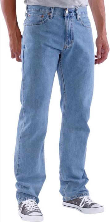 Levis Levi‘s 505 Jeans light stonewash (zip)