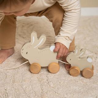 Produktbild Little Dutch Nachziehtieren Hase - Baby bunny FSC