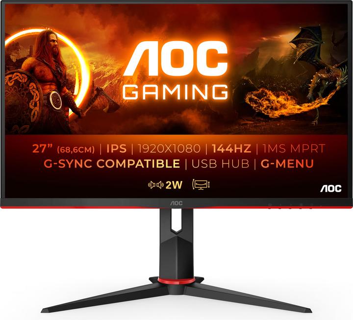 Image du produit AOC 27G2U/BK (1920 x 1080 pixels, 27")