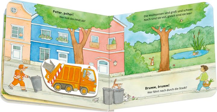 Produktbild Ravensburger Mein erstes Magnetbuch: Was fährt wo? Fahrzeuge - Magnet-Spielbuch ab 12 Monaten, Kinderbuch ab 1 (Deutsch)
