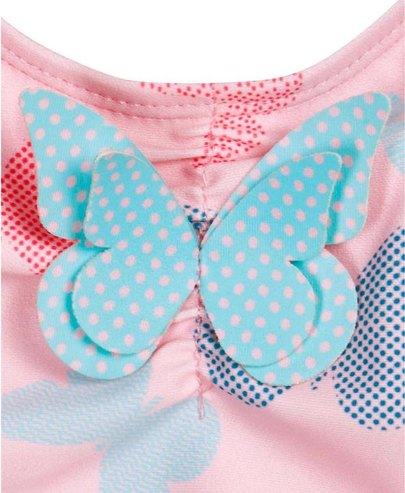 Produktbild Playshoes Badeanzug UV-Schutz Schmetterling Rosa/Türkis Gr. 86-92 (86)