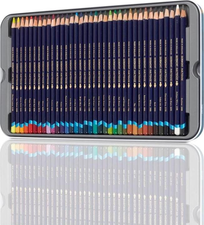 Image du produit Derwent Crayons aquarelle permanents Inktense (Multicolore, multicolore, 36 x)