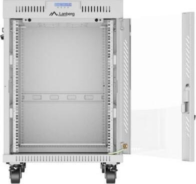 Immagine prodotto Lanberg Armadio rack 15U 600x800 in vetro (10.86 HE, Rack da 19 pollici)