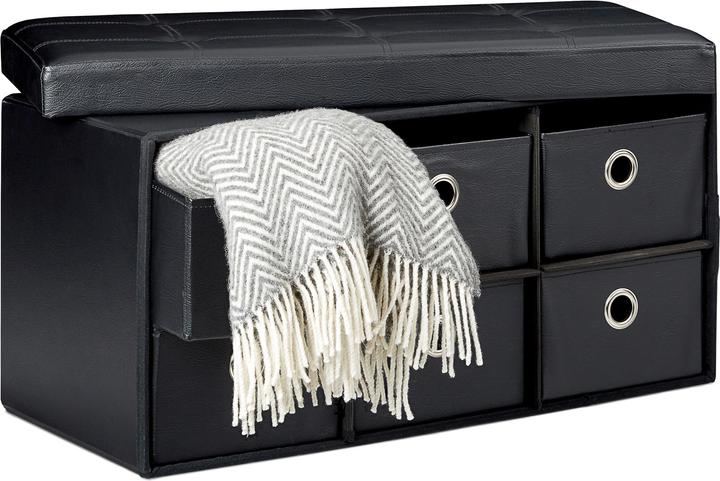Actual product image Relaxdays Storage Bench (76 cm)
