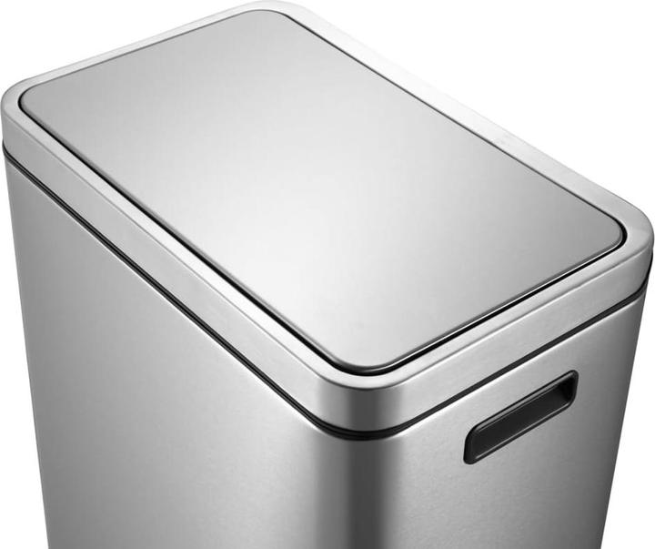 Immagine prodotto EKO Sistema di raccolta differenziata X-Cube a pedale in acciaio inox 2 x 20 L in acciaio inox (40 l)