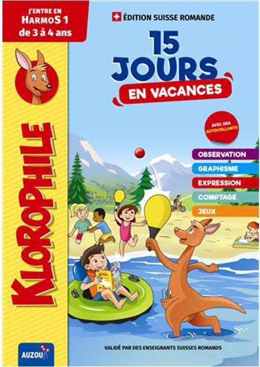 Klorophile 15 jours en vacances j'entre en HarmoS 1 (Francese, Collettività, 2024)