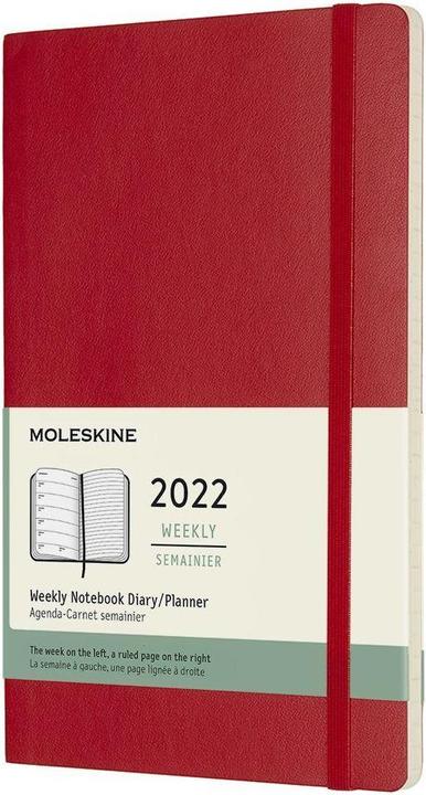 Produktbild Moleskine Wochen-Notizkalender (A5, Englisch)