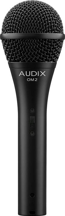 Audix OM2S - dynamic vocal microphone, 50 Hz - 16 kHz, VLM diaphragm, on/off switch