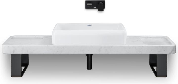 Produktbild Duravit Einhebel-Waschtischmischer Tulum Unterputz, Ausladung 171mm schwarz matt