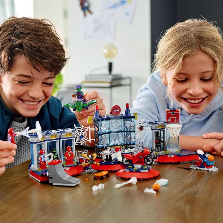 Produktbild LEGO Angriff auf Spider-Mans Versteck (76175, LEGO Marvel)