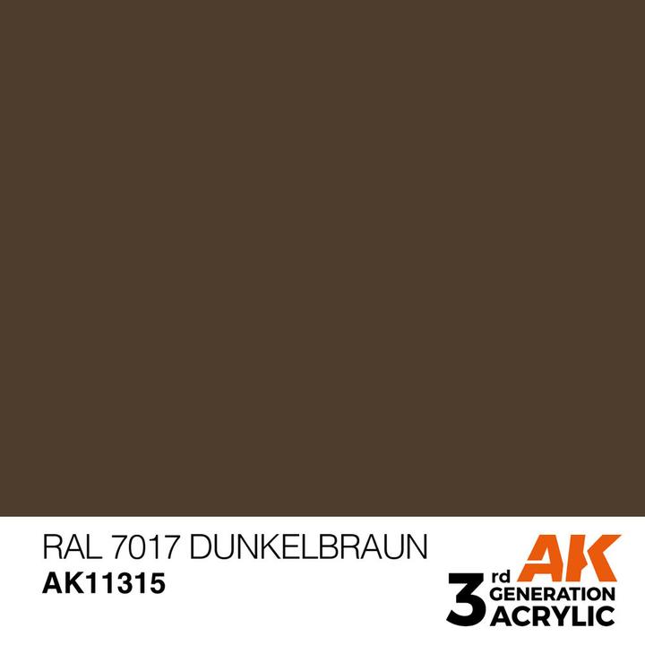 Immagine prodotto AK Interactive RAL 7017 Marrone scuro (RAL 7017 Marrone scuro)