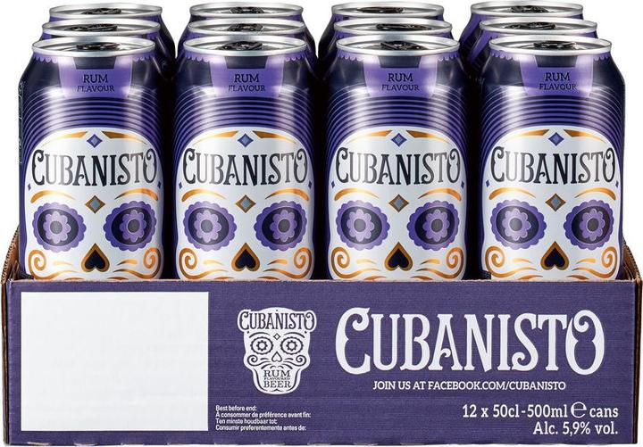 Image du produit Cubanisto Bière aromatisée au rhum (12 x 50 cl)