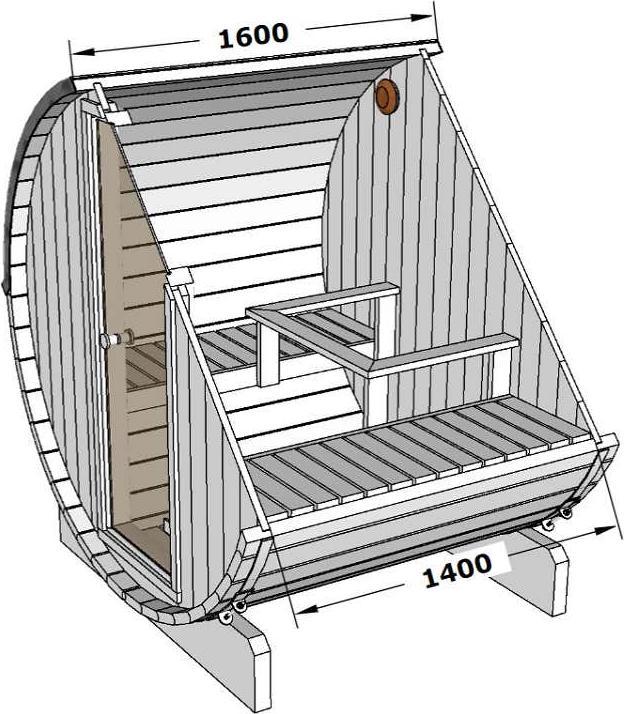 Produktbild FinnTherm Mini XS (Ohne Ofen)