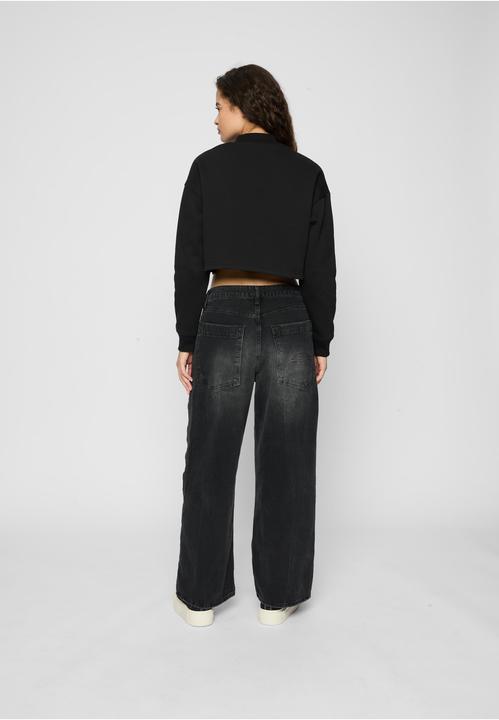 Actual product image Urban Classics Ladies Cropped Oversized Sweat High Neck Crew - 14225 (5XL)