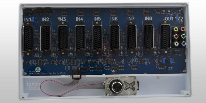 Produktbild Taxon Tools Scart Switch White (Video Switch)